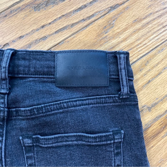 Everlane The High Rise Skinny Jean in Washed Black Size 26 - Picture 7 of 7